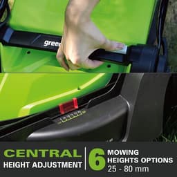 Greenworks G24X2LM41K4X - 48 VOLT (2X24 VOLT) ACCU MAAIER MET 2 ACCU'S EN OPLADER — thumbnail 3