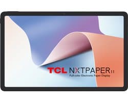 TCL NXTPAPER 11 - 128 GB - Wifi - Full Colour Paper tablet - e-Book - Grijs