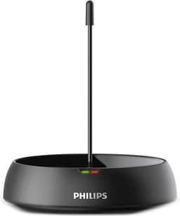 PHILIPS SHC5200/10 HiFi TV Hoofdtelefoon Draadloos Over-Ear (32-mm-Luidspreker, Draadloze FM-transmissie, Zelfinstellende Binnenhoofdband, Lichtgewicht Ontwerp, Oplaadbaar), Zwart — thumbnail 11