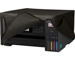 kwmobile hoes geschikt voor Epson EcoTank ET-2850 / EcoTank ET-2856 / Home XP-5200 - Beschermhoes voor printer - Stofhoes in donkergrijs