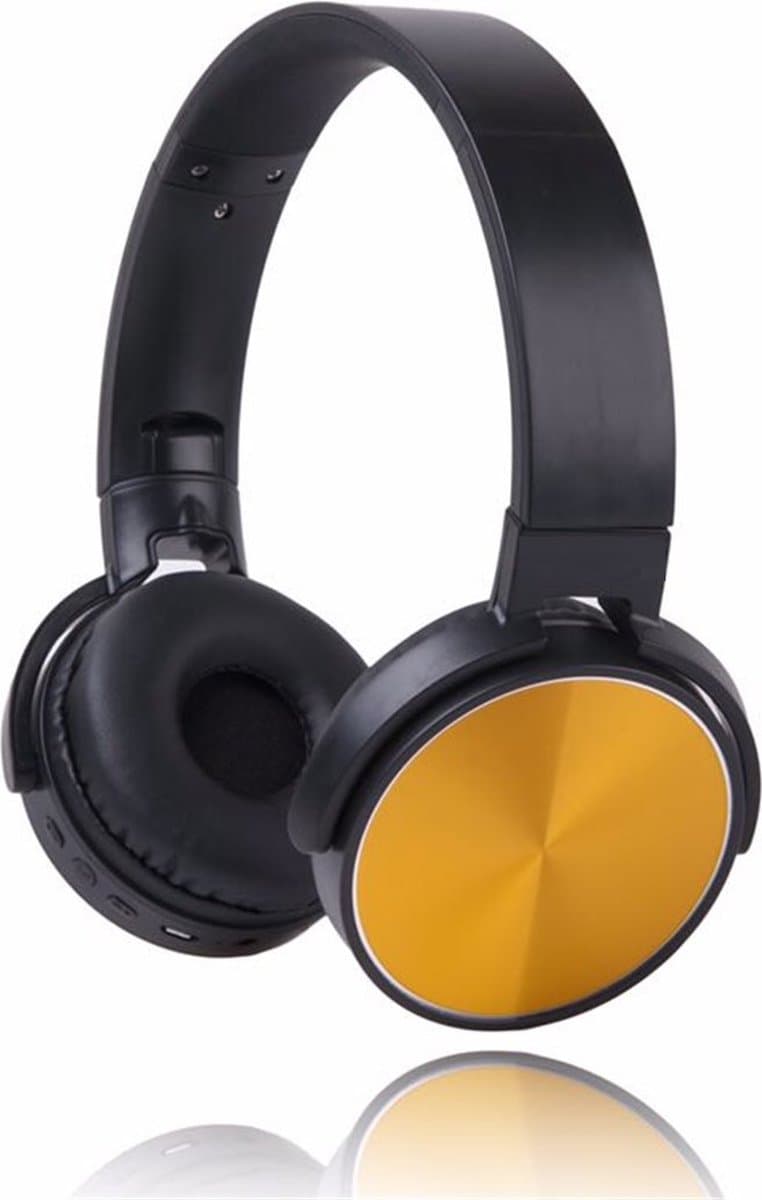 Wireless Stereo super bass Headphones FM Radio MP3 N95BT kleur Goud — afbeelding 1