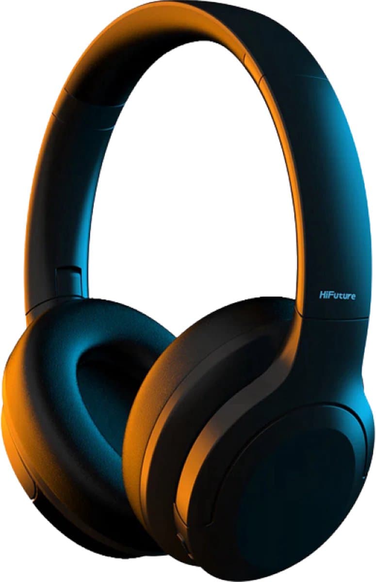 HiFuture Future Tour-gaming headset: draadloos V5.2, 25 uur speeltijd, ANC Bluetooth-koptelefoon over het oor, IPX5 waterdicht, actieve ruisonderdrukking, microfoon, compatibiliteit voor pc, console en smartphone — afbeelding 1