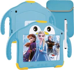Vulpes Goods® Kids - Kindertablet - Tablet Kinderen - Ouder Control App - 100% Kids Proof - 3500 mAh - Android 10 Go - Incl. Ingebouwde Beschermhoes, Screenprotector & Oogbescherming - 32 GB - Met Touchscreen Pen- PRO versie — thumbnail 1