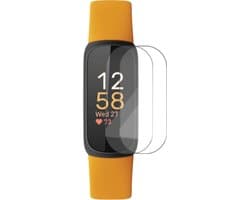 2x Screenprotector geschikt voor Fitbit Inspire 3 - Folie Screen Protector geschikt voor Fitbit Inspire 3