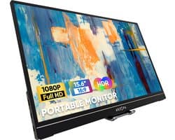 Arzopa A1 GAMUT – Draagbare Monitor – 60Hz – Portable Display – Speakers – Monitor - Beeldscherm – 15.6 Inch – IPS - Full HD