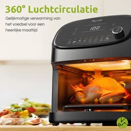 Kyvol AF60 Airfryer - Heteluchtfriteuse 8 standen | 1350 Watt | Groot volume | Bakken, Frituren of Airfryen | Airfryers — thumbnail 3