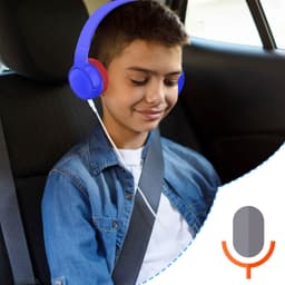 Bluetooth 5.1 Koptelefoon Kinderen Autonomy 8h Opvouwbaar Akashi Blauw/Rood — thumbnail 3