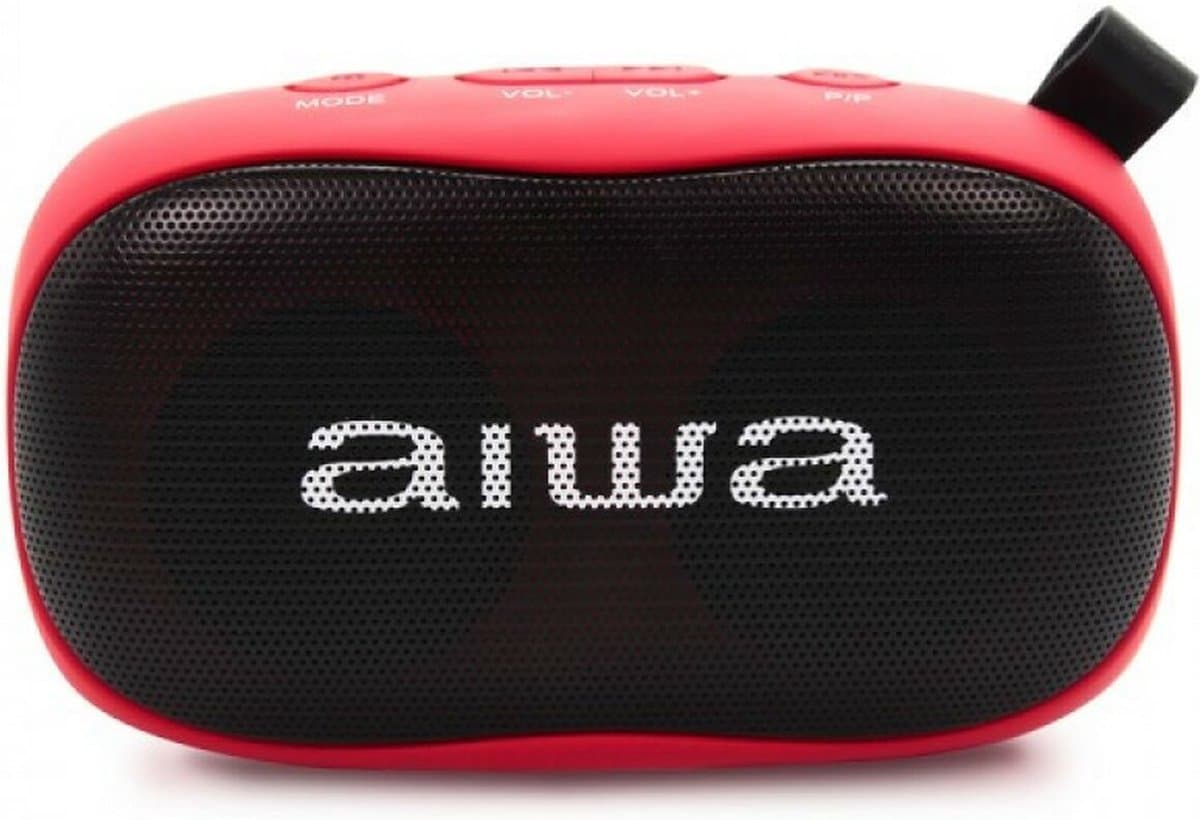 AIWA BS-110RD Bluetooth speaker - Rood / Zwart — afbeelding 1