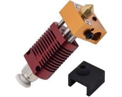 MK8 3D Printer Extruder Hot End Kit + Hotend Sleeve - Hoge Kwaliteit - OXILO