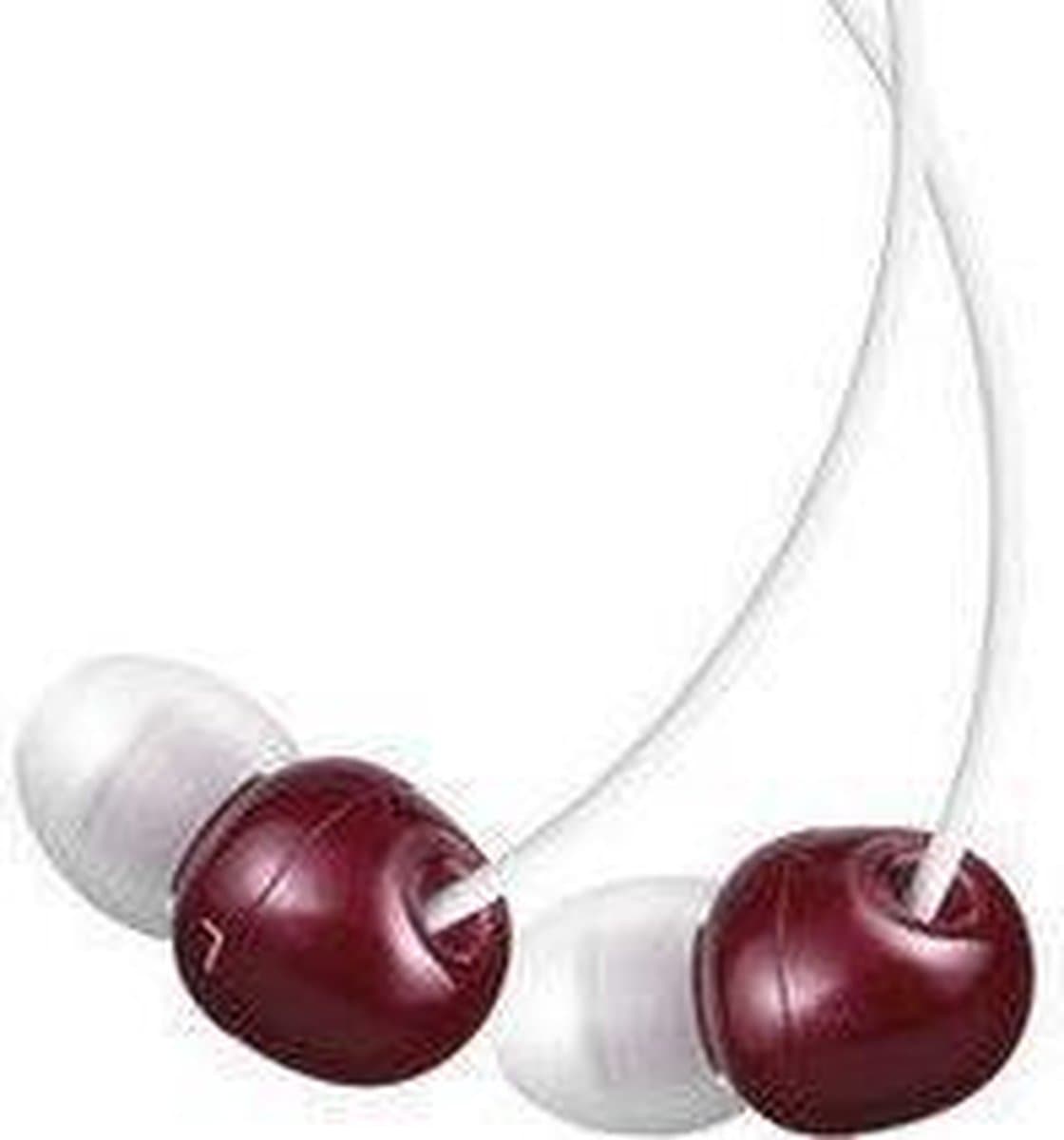 Pioneer SE-CL23-DR Rood, Wit Intraauraal koptelefoon — afbeelding 1