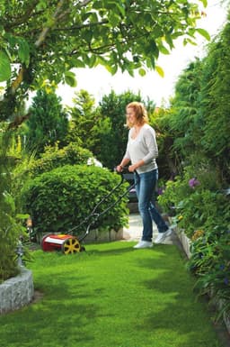 WOLF-Garten Kooimaaier TT 380 DL - handmaaier - tot 200m2 - maaibreedte 38cm - hoogte instelling — thumbnail 3
