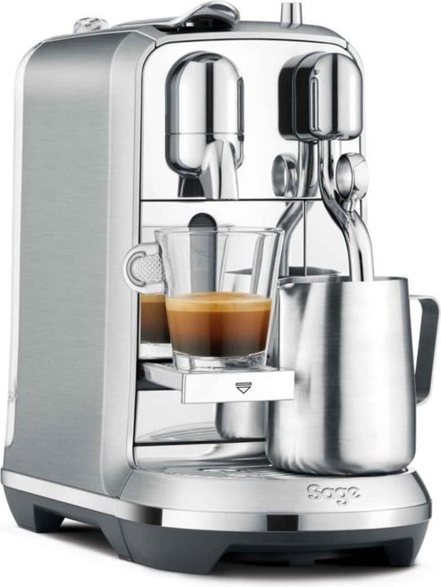 Nespresso Sage Creatista Plus SNE800BSS4EEU1 - Koffiecupmachine - RVS — afbeelding 1