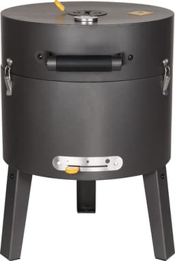 Boretti - Tonello houtskoolbarbecue - BBQ - ø 37 cm - Zwart - draagbaar — thumbnail 1
