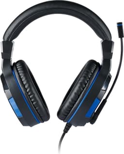 Bigben Stereo Gaming Headset V3 - PS5/PS4 - Zwart/Blauw — thumbnail 1
