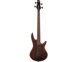 Ibanez GSRM20B Walnut Flat – miKro Short‑Scale 4‑snarige basgitaar – Dynamix P/J Pickups