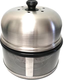 Cobb Pro Houtskool Barbecue - Grilloppervlak Ø 32 cm - Smoker Barbecue - Premier Zilver metaal — thumbnail 2