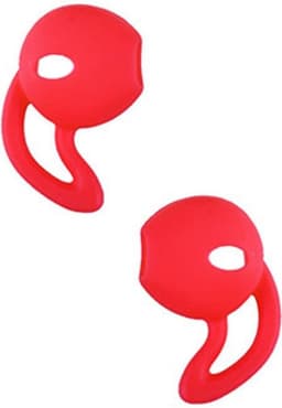 KELERINO. Anti-slip siliconen earhooks / earhoox / oorhaken geschikt voor Airpods 1 & 2 - Rood — thumbnail 3