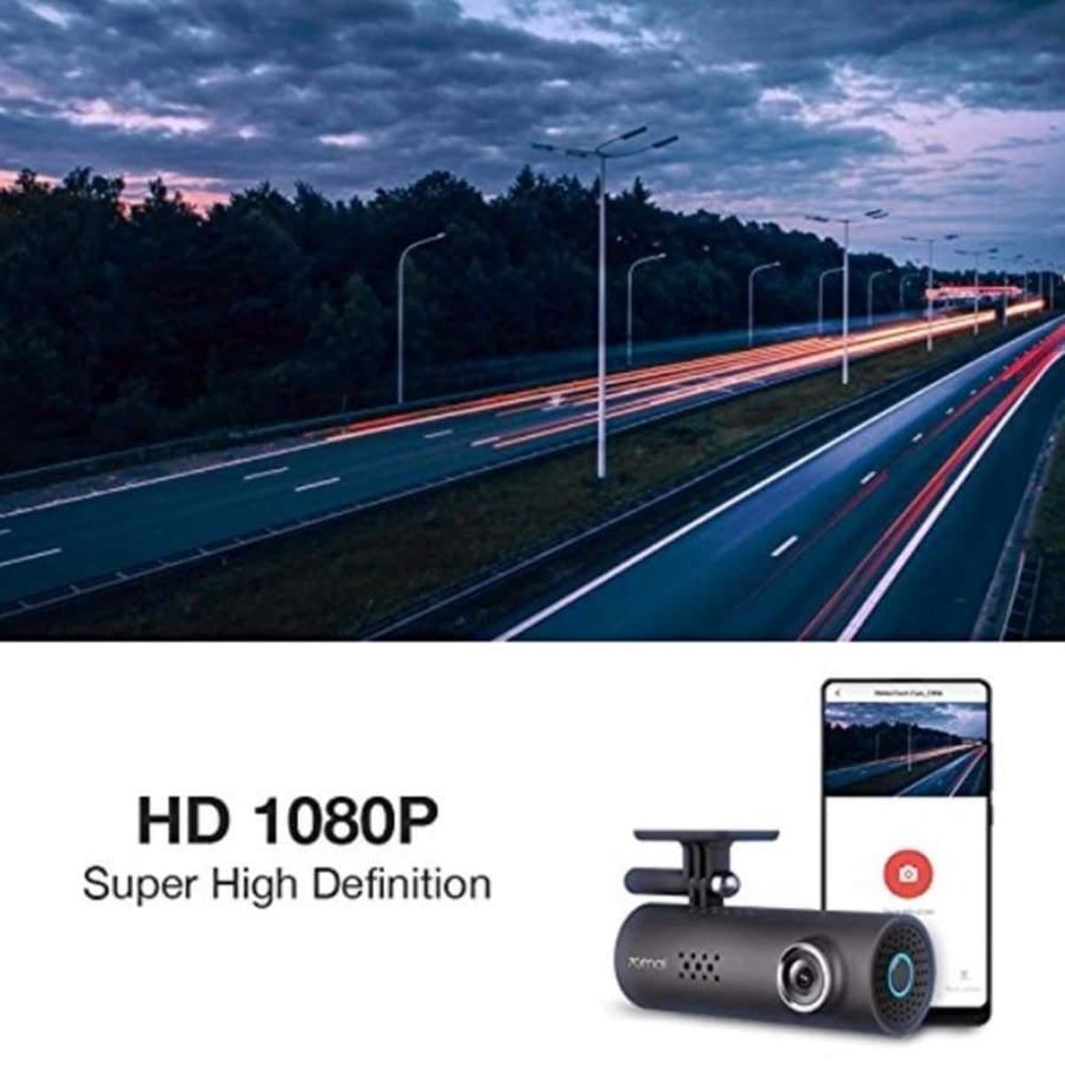 Mijia 70 Minutes (70mai) Smart WiFi Auto Camera Zwart / 32GB — afbeelding 1