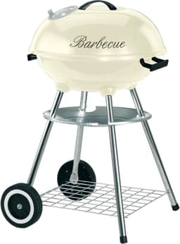 Garden Grill Kogelgrill Houtskoolbarbecue ø 47 cm - Crème — thumbnail 1