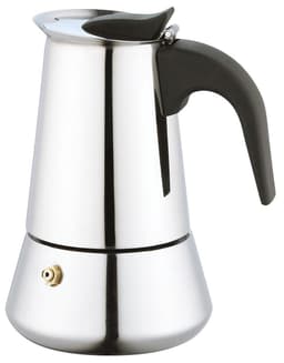 Koffiezetapparaat -  Italiaanse Espresso Maker - 200ml - 4 kops - Moka Express Percolator INDUCTIE 4 kopjes Roestvrijstaal - PALERMO — thumbnail 2