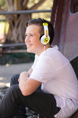 Kiwi Beat Music 101 Plooibare Headset voor Kinderen / Tieners — thumbnail 5