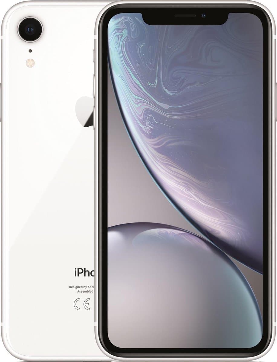Apple iPhone XR - 256GB - Wit — afbeelding 1