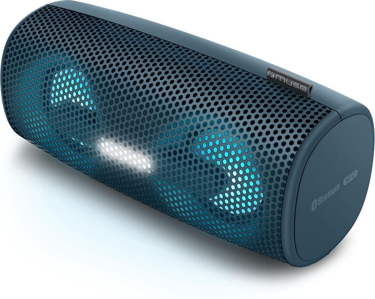 Muse M-730DJ - Draagbare bluetooth speaker, spatwaterdicht met verlichting — afbeelding 1