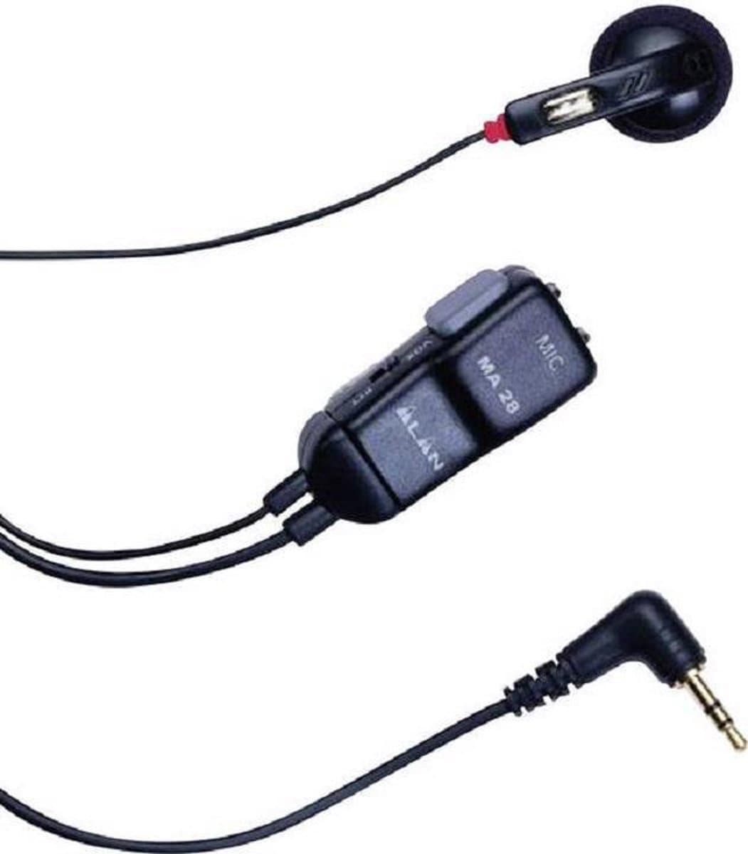 Midland MA28-G5 Monauraal In-ear Zwart — afbeelding 1