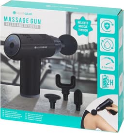 Silvergear - Massage Gun - 6 Standen - 4 Opzetstukken - Spiermassage - Ontspan en herstel — thumbnail 1