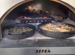 BEEK - Grande - pizzaoven - houtgestookt - Zwart - tot 4 pizza's tegelijk — thumbnail 5