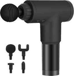 Massage Gun draadloos - High Power zeer krachtig oplaadbaar met attributen - Ideaal voor sportmassage en Erotische massages - ROOD — thumbnail 5