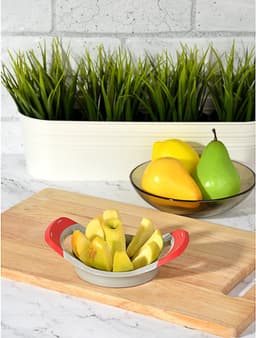Satoshi Premier Appelsnijder Fruitsnijder - RVS - Ø18.5 CM — thumbnail 2