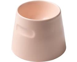 Hoopo® Tower - Ergonomische Kattenvoerbak - Wasmachine bestendig - Extra Zware Voerbak schuift niet weg - Gemaakt van Porselein