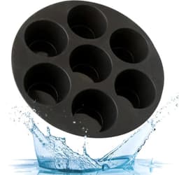 Muffin Bakvormen - Muffin Bakvormen Siliconen - Muffin Bakvormen Airfryer - BPA Vrij — thumbnail 1