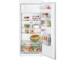 Bosch KIL42NSE0 - Serie 2 - Vrijstaande Inbouwkoelkast - Zeer stil - Led verlichting - Exta ruime lade voor groente en fruit