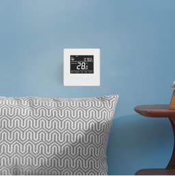 Calypso - Slimme Digitale WIFI Thermostaat - Voor Vloerverwarming of Elektrisch Infrarood Paneel - Wit — thumbnail 3