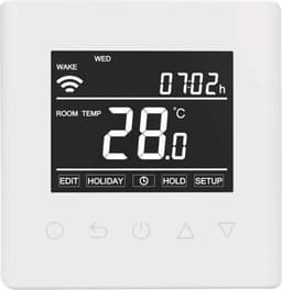 Calypso - Slimme Digitale WIFI Thermostaat - Voor Vloerverwarming of Elektrisch Infrarood Paneel - Wit — thumbnail 1