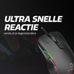 DINTO® Gaming Muis S103 - Optische - 6400 DPI - RGB - Game Muis — thumbnail 10