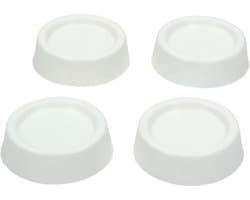 Trillingsdemper voor Wasmachine Wit - 4 stuks