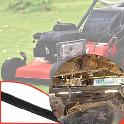 Grasmaaier V-riem - Vervangende riem - Tuinonderhoud - Duurzaam rubber ontwerp - 1448mm omtrek - Zwart — thumbnail 3