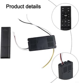 Afstandsbediening Plafondventilator - Ventilator Controller - Comfort Regelen - 6 Snelheidsinstellingen - 18 x 8 x 5 cm - Zoals afgebeeld — thumbnail 2