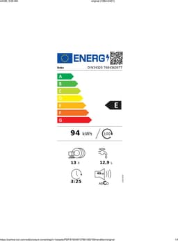 Beko DIN34320-1 Inbouw Vaatwasser + 3 Jaar Gratis Extra Garantie — thumbnail 2