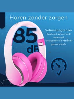 Quvo® Kindertablet Deplay - Kinder Tablet Deplay - Kindertablet Deplay Pro - Roze - 23cm x 13cm x 1cm — thumbnail 3