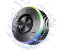 Bluetooth-doucheluidspreker Met Zuignap - Douche Speaker - Badkamer Speaker - waterdicht - voor badkamer Feest Reizen Buiten - 8.5x4.5cm