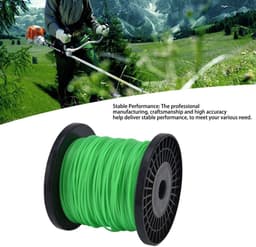 String Trimmer Line 2mm Quadrate String Trimmer Line in Spool - Accessoires voor Grasmaaier (groen, 100 metres) — thumbnail 3