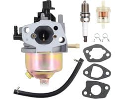 Dailygoods - Carburateur - Grasmaaier onderdelen - Inclusief bougie en brandstoffilter - Voor Mountfield modellen - Perfect voor onderhoud en vervanging