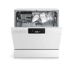 Klarstein Amazonia vaatwasser – inbouw of vrijstaand, 8 couverts, 8 programma's, 8 liter waterverbruik, AquaStop, eco & snel