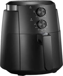 Heteluchtfriteuse - Airfryer - Gezond Frituren - Compact Formaat - 2 Liter - Wit — thumbnail 2