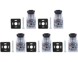 Hydraulische solenoïde spoel voor kleppen, transparant, DC24V, geschikt voor industriële en commerciële toepassingen, betrouwbare verbinding voor hydraulische systemen