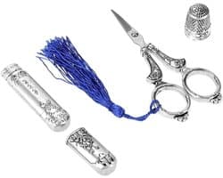 Professionele Scharen van RVS voor Naai- en Borduurwerk, Perfect voor DIY Creaties en Knutselprojecten